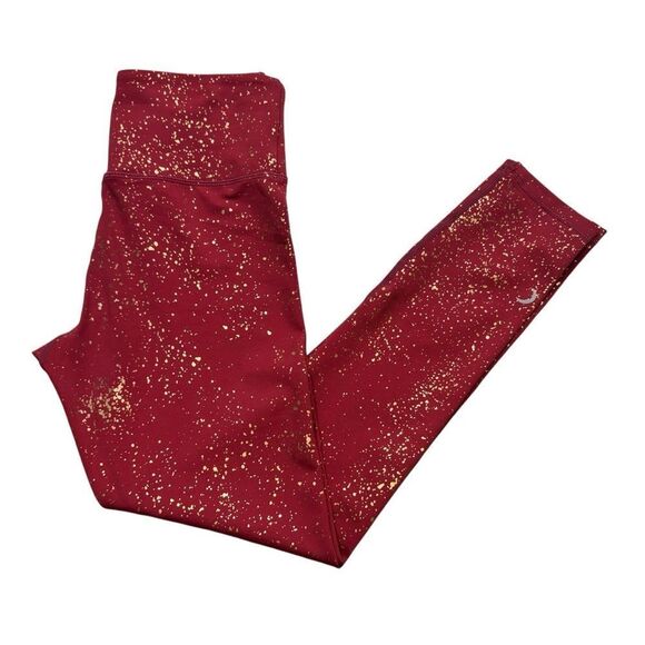 Zyia Active Red Stay Gold Light n Tight Hi-Rise 7/8 Leggings Size 4. - Picture 7 of 14